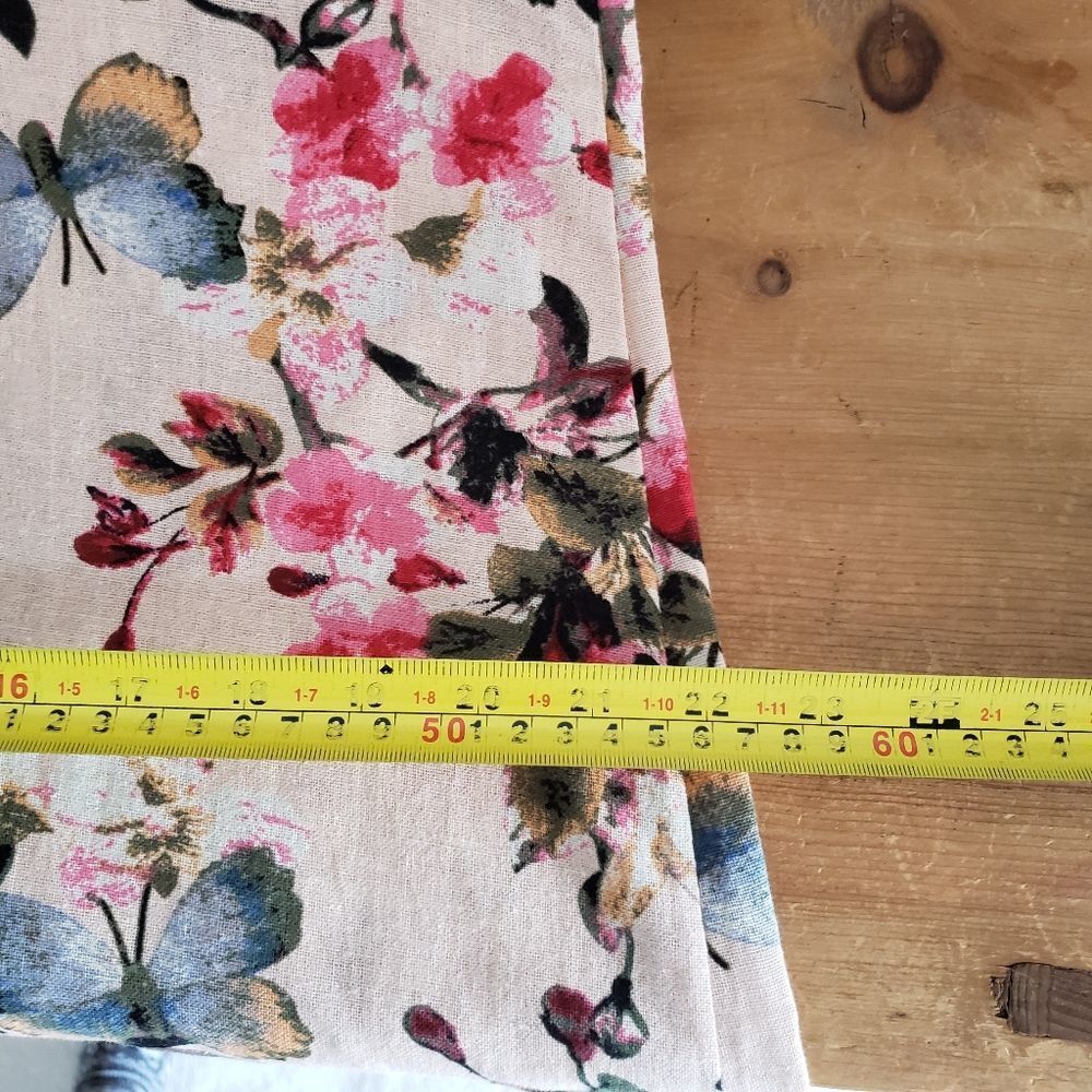 Papillon Sleeveless Pink Floral Cotton Mini Dress Xsmall NWT - Picture 13 of 15